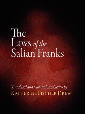 cover image of The Laws of the Salian Franks